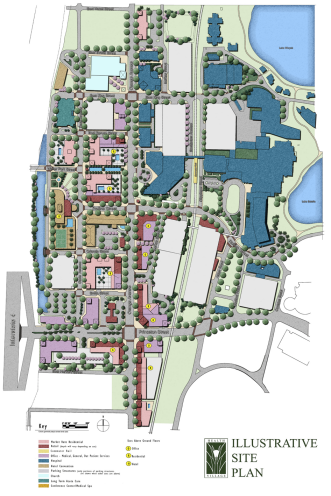  Click to see the Health Village Illustrative Plan